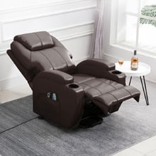 Fortia Faux Leather Massage Recliner Chair